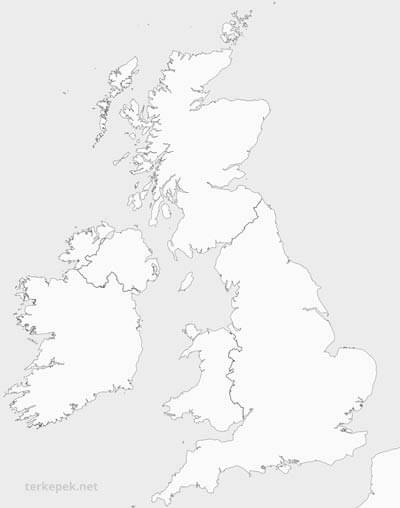 Egyesült Királyság vaktérkép